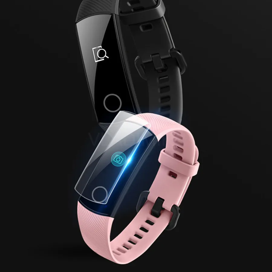 3 шт. защитная Гидрогелевая пленка для Huawei Honor Band 5 4 Pro Защитная не стекло|Защитные