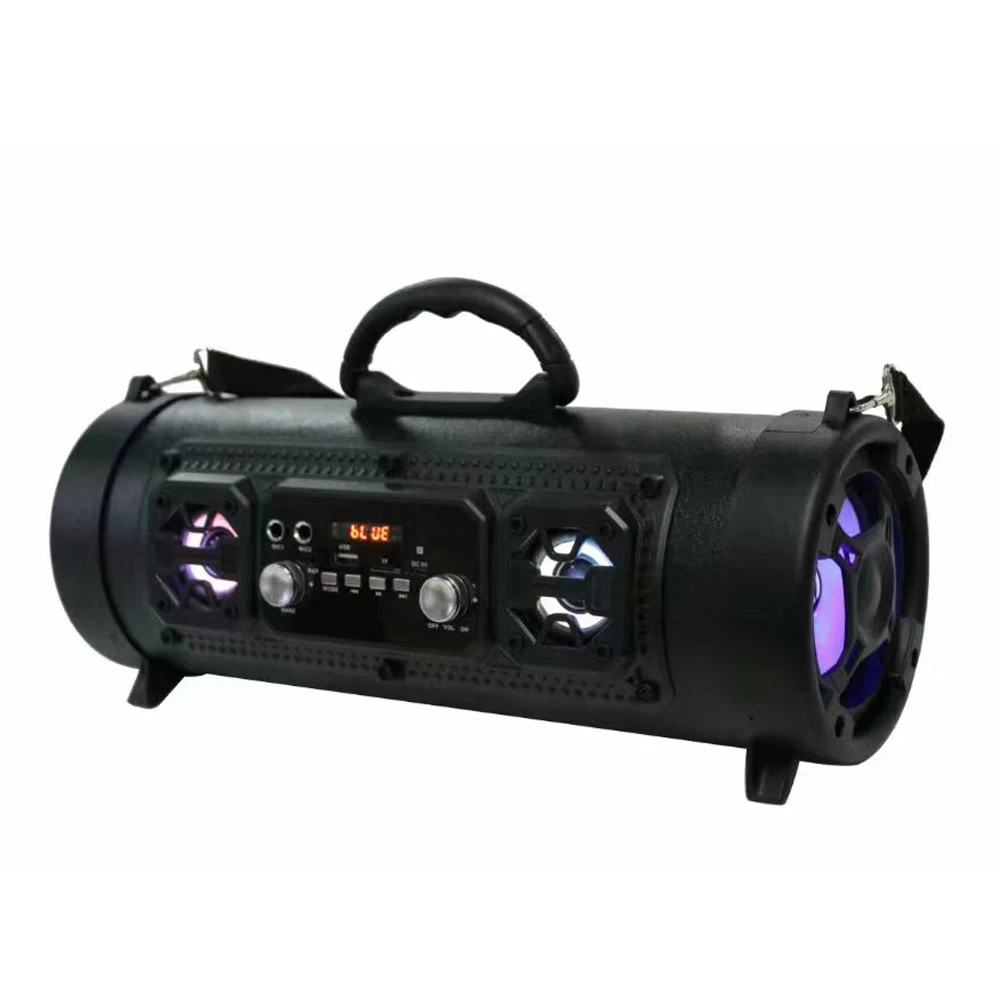 M17 портативные беспроводные BT колонки шок бас открытый кемпинг колонки HiFi стерео колонки ручной Soundbox встроенный fm-радио