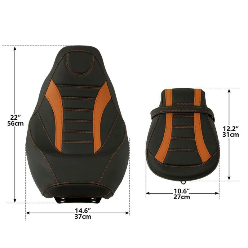 Мотоциклетное сиденье для пассажирского водителя 2 вида Harley Touring Road Glide Street 09 20| |