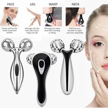 

3D Handheld Thin Face Full Body Shape Muscle Beauty Tools Slimming Machine Y Shape 360 Draaien Massage Roller Ball