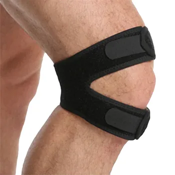 

1PC Knee Brace Protector Sport Tool Fully Adjustable Strap Sport Knee Pads Belts New
