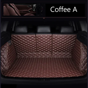 

Custom fit car trunk mats for Honda City 4th 5th 6th generation 6D all weather car-styling carpet rugs floor liners(2003-now)