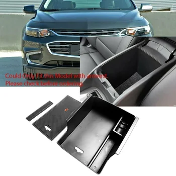 

2020 Hot Sale Armrest Storage Box Organizer Holder Black For Chevrolet Malibu 2016-2019 Brand New And High Quality