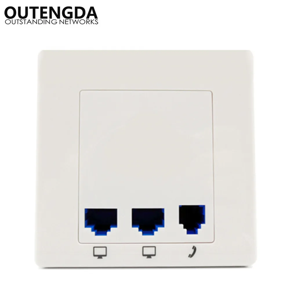 Wi Fi роутер 802.11bgn 2 Ethernet порт s 1 RJ11 300 Мбит/с беспроводная точка доступа для отеля