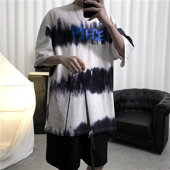 

Women Mens Summer New Style Unisex Casual Solid Elbow Length Crew Neck Cotton Oversized Fashion Hip Hop T-Shirts Tops Tees