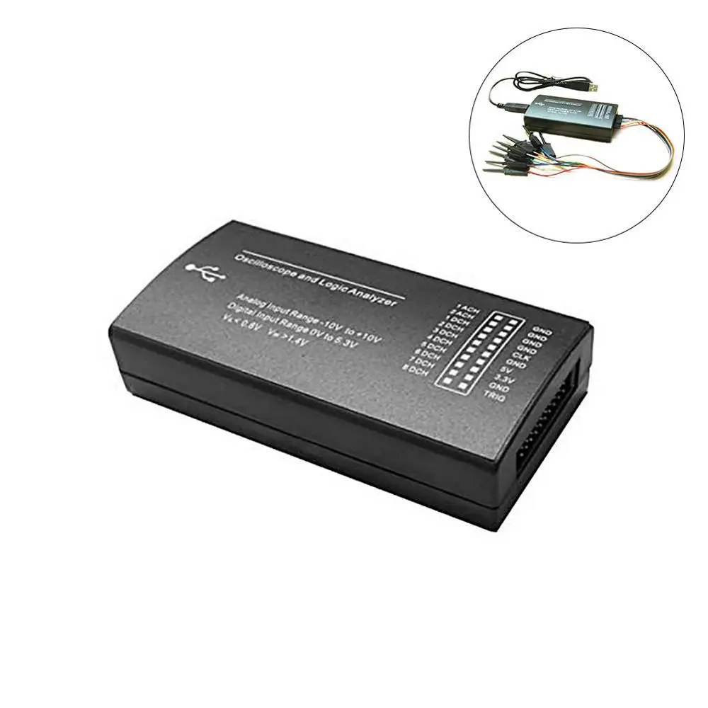 Виртуальный Осциллограф Логический анализатор I2C SPI CAN Uart LHT00SU1 USB