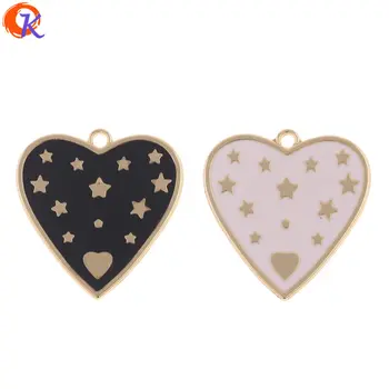 

Cordial Design 50Pcs 22*23MM Jewelry Accessories/Earrings Connectors/Heart Shape/DIY Jewelry Making/Hand Made/Earring Findings