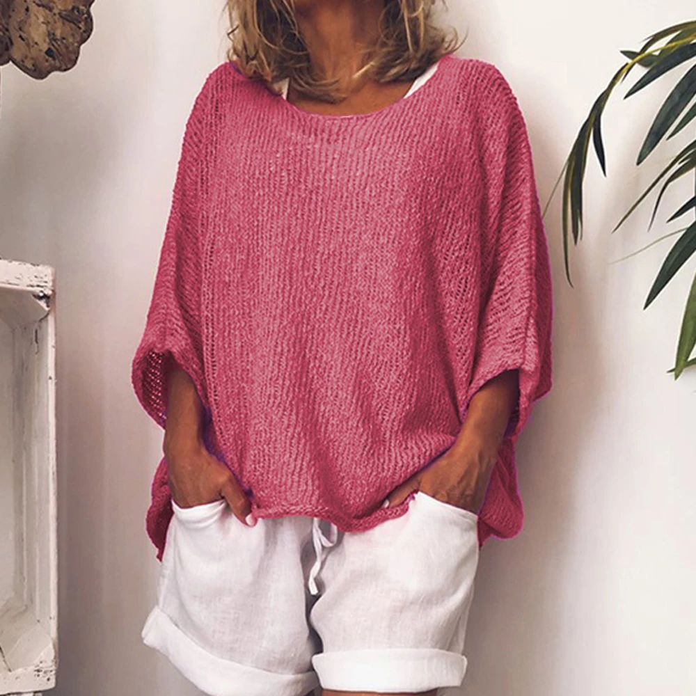 

NIBESSER 2019 Spring Winter O-neck Cashmere Wool Sweater Autumn Women Solid Loose Pullovers Jumper Knitted Sweaters Plus Size