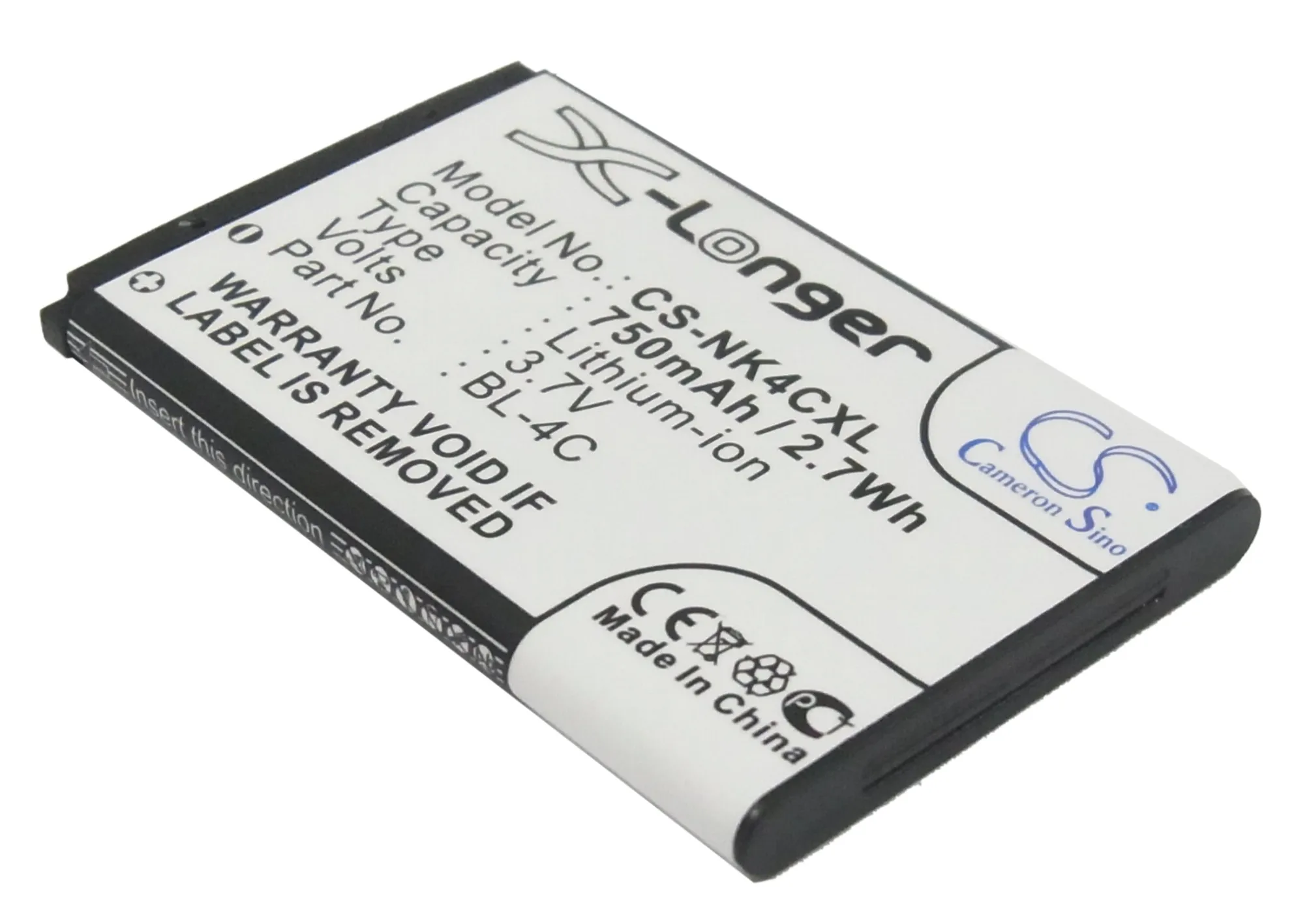 

Cameron Sino JB-4C battery for MS1701, TEL2405, TEL2408