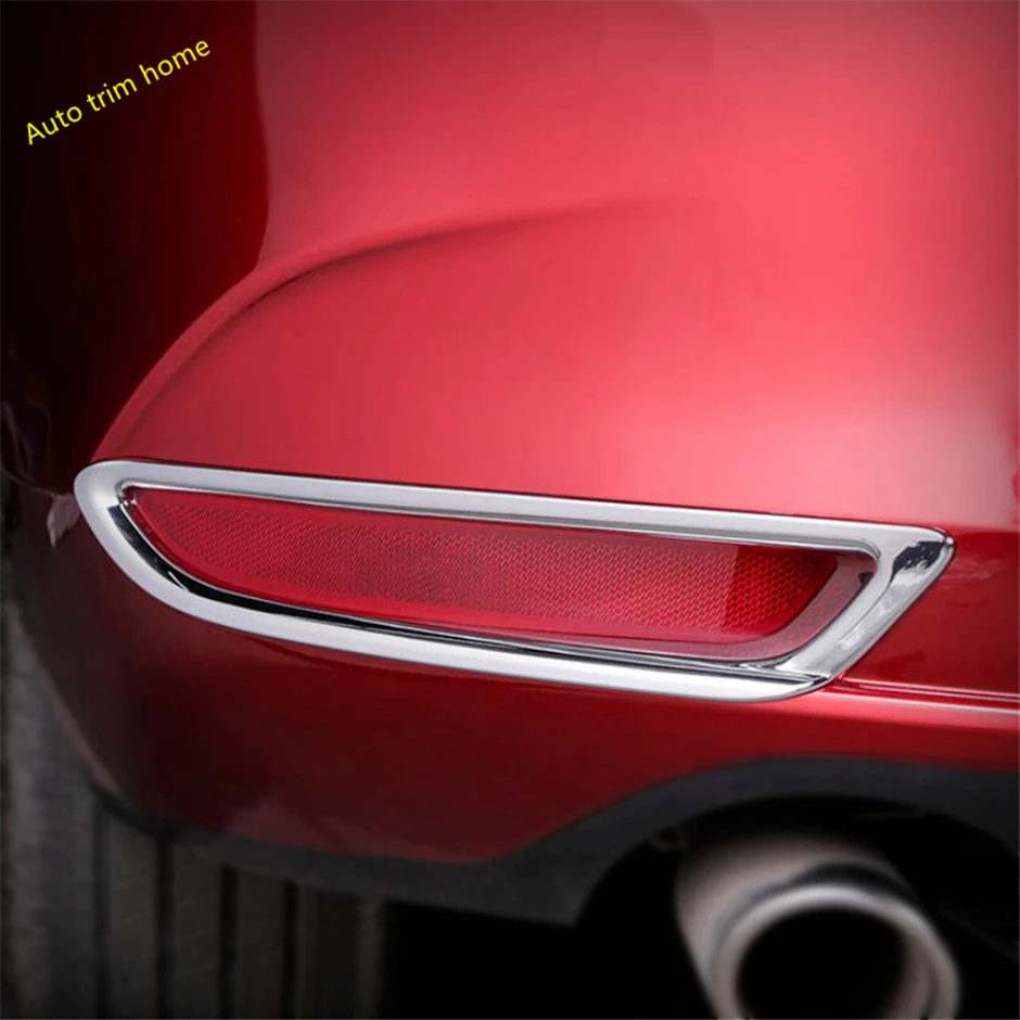 Lapetus задние противотуманные фары противотуманная фара рамка Накладка подходит для Mazda 3 Sedan ABS углеродное волокно/авто аксессуары