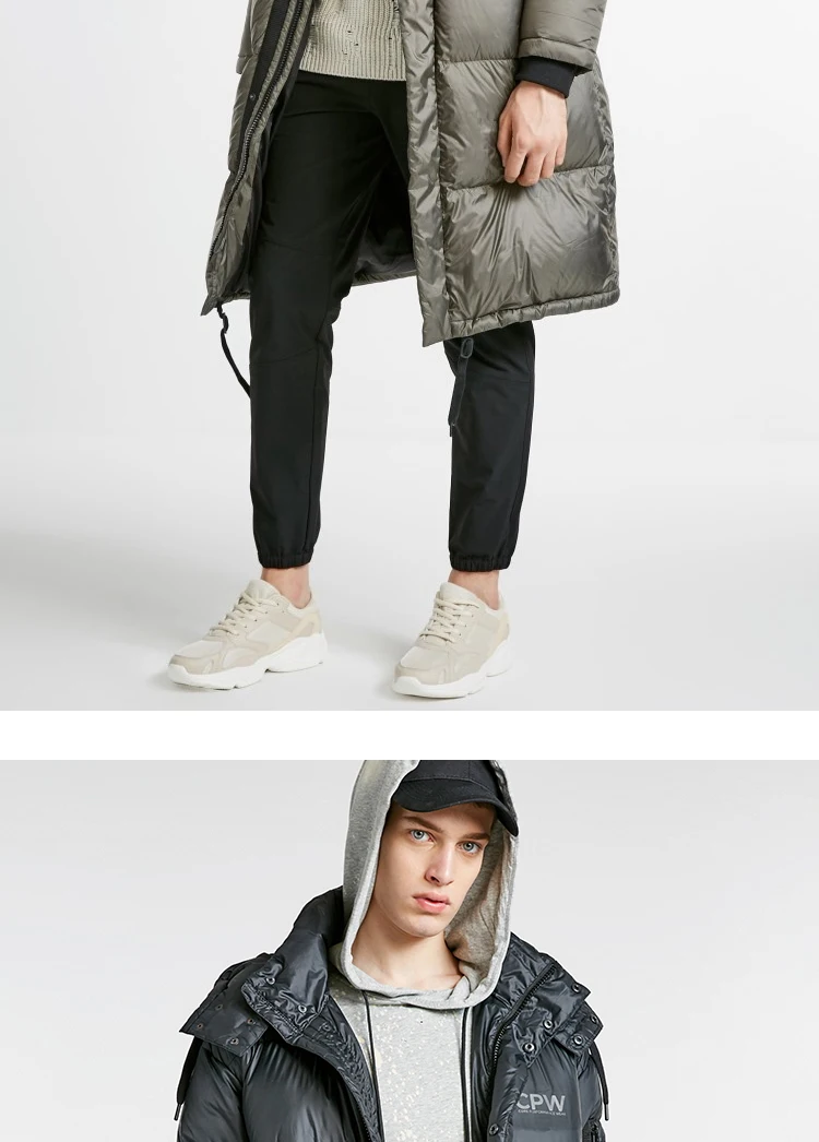 JackJones мужской зимний длинный пуховик с капюшоном, парка, пальто, верхняя одежда, мужская одежда 218412550