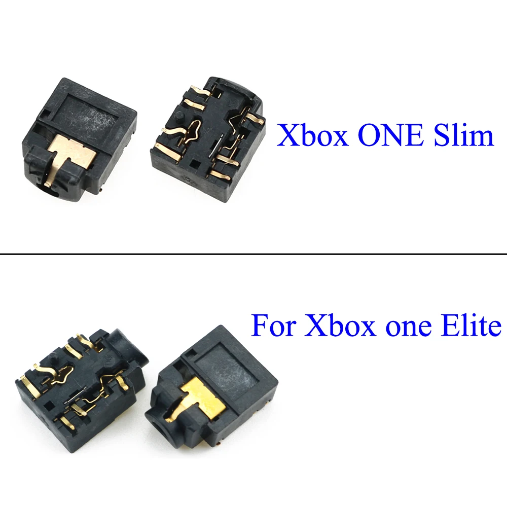 YuXi 10pcs for Xbox one Slim S Controller 3.5mm Headset Connector Port
