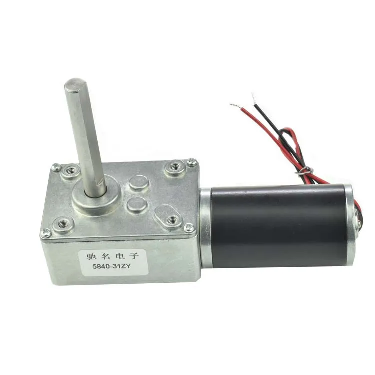 motor de engrenagem rosca infinita 5831zy 01