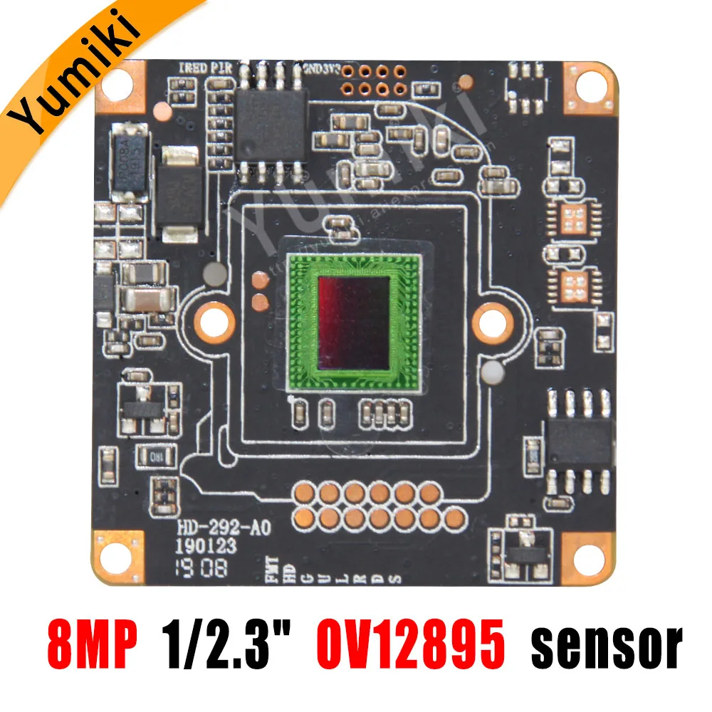Плата модуля камеры 8MP 4096*3072 CCTV CMOS HD AHD модуль NVP2481H DSP + OV12895 1/2.3 "датчик|Камеры