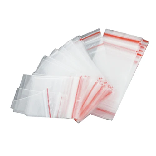 

JEYL Clear Grip Self Press Seal Resealable Polythene Zip Lock Plastic Jewelry 100Pcs 4X6cm