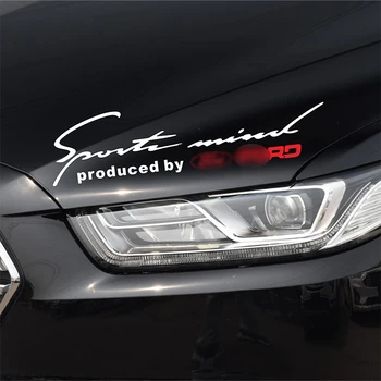 

1pcs car headlight light eyebrow sticker car badge decoration sticker For Ford mk2 mk3 mk4 mk5 mk7 fiesta FOCUS 2 3 4 5
