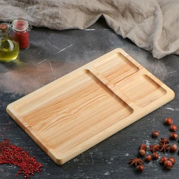 

Serving dish "Bir", 40x25 cm, solid ash