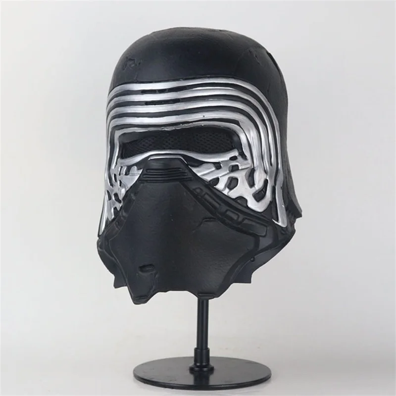B Звездные войны: The Rise of Skywalker Kylo Ren латексная маска для косплея, костюмы, маски, полный шлем, Хэллоуин - Цвет: B