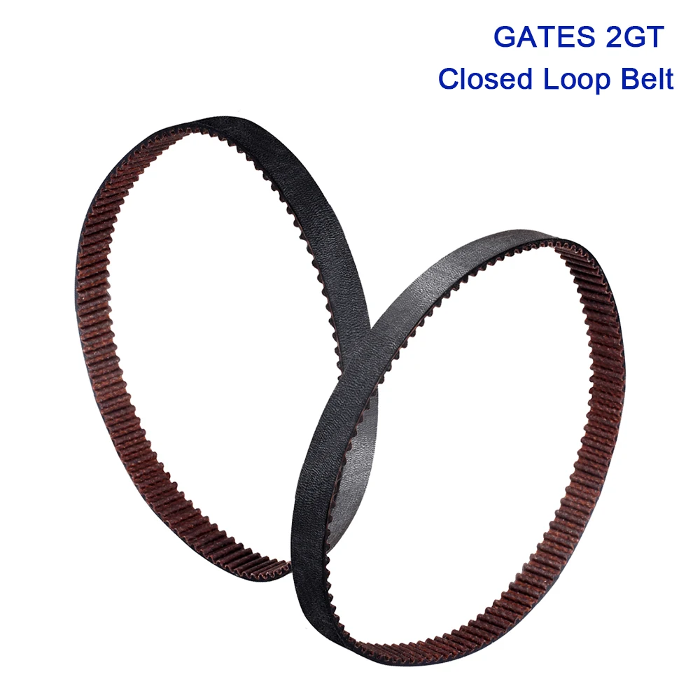 New GATES 2GT GT2 6MM Closed Loop Synchronous Timing Belt 382 406 600 782 1228MM 3D Printer Parts CR10 Ender3 Wear Resistant BLV |