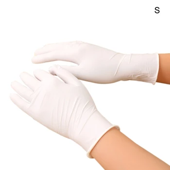 

100 pcs Disposable Gloves Latex Dish Washing/Kitchen/Medical /Work/Rubber/Garden Gloves Universal For Left & Right Hand ZA