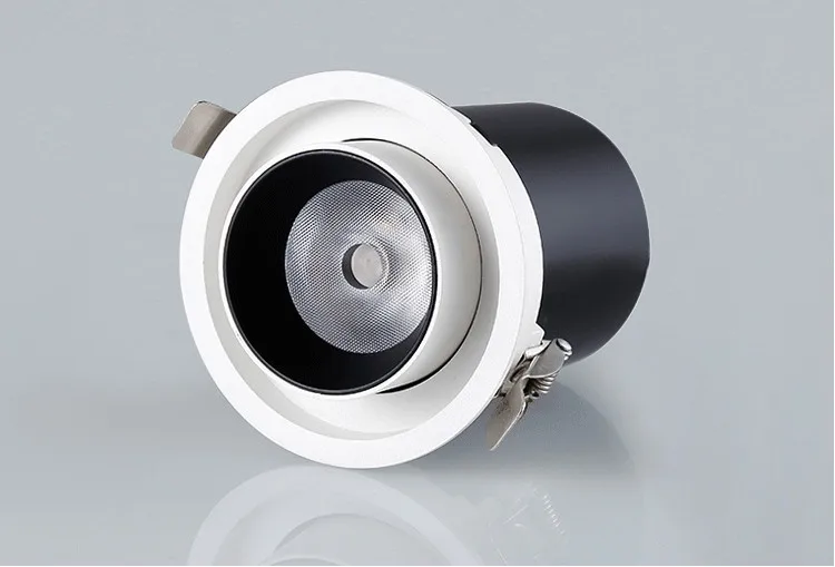 嵌入式可拉伸led射灯新款cob天花灯旋转可调客厅圆方形伸缩洗墙灯-淘宝网_05