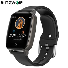 [Körper Temperatur Messen] BlitzWolf BW HL1T Smart Uhr Herz Rate Monitor Smart Uhren Atem Training Smartwatch 2021 Uhr