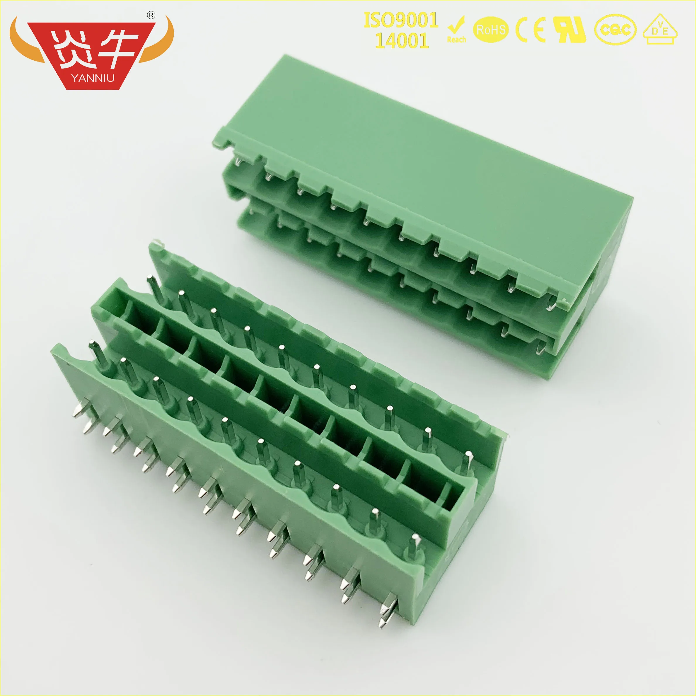 Conector Plug-in Bloco Teminal Milímetros 4pin24pin Ccdn 2.5 g1 P26 Thr Contato Phoenix Degson Kefa Kf2edgkrh 5.0 2p12p Pcb
