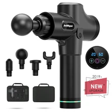 Muscle Massage Gun Tissue Massager 4 Heads with Bag Therapy Gun Exercising Muscle Pain Relief Sport Body Relaxation Shaping