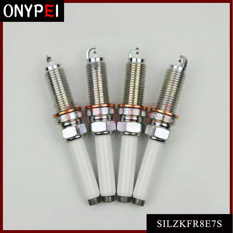 4 шт./лот платиновая Свеча зажигания A0041597903 SILZKFR8E7S для Mercedes-Benz C300 CLA250 GLC300 Metris |