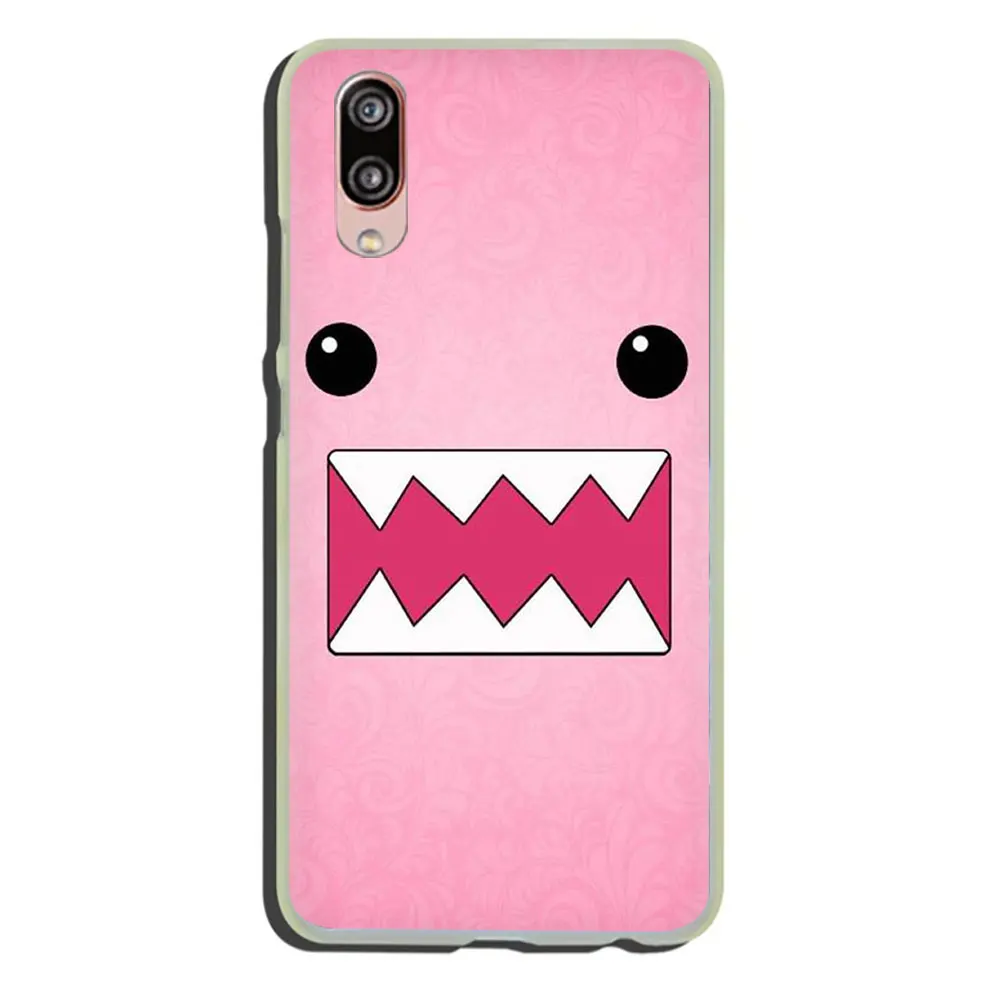 EWAU простой Domo Kun жесткий чехол для телефона huawei P30 P20 P10 P9 P8 Lite Mini Pro smart plus - Цвет: H5