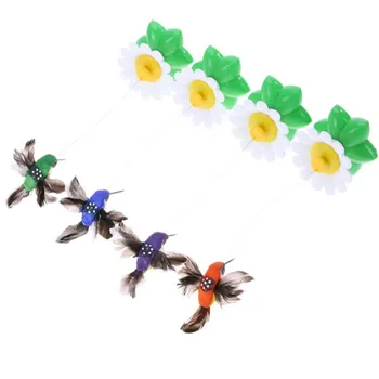 

038802-2-3 electric butterflies fly electric birds make cat toys electric cat toys each other