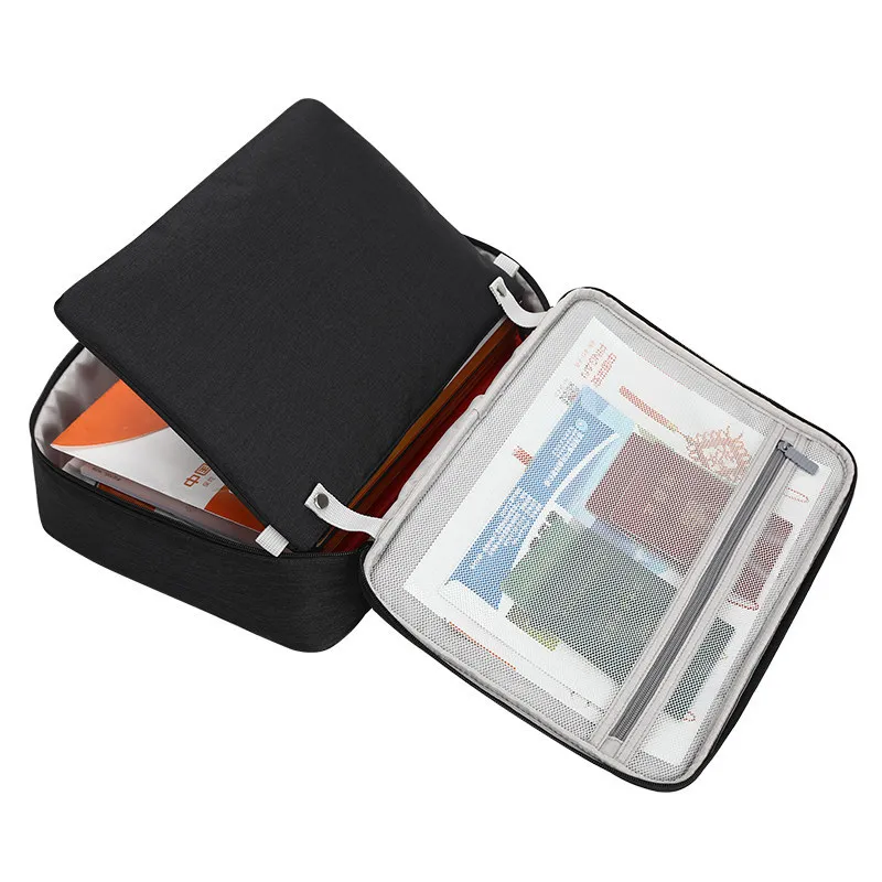 

Multifunctional Briefcase Business Trip Certificate Organize Bag Office Worker Document Handbag File Storage Package Accessories