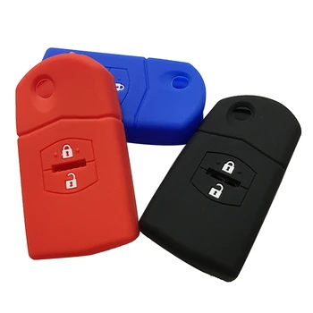 

Silicone Case Car Key Cover For Mazda Cx 7 Cx-5 Cx5 Cx9 3 2015 6 2014 Cx-7 2 Atenza MX5 Key Cover Cap Holder Shell Set Protector