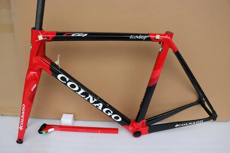 Colnago C64 T1000 Тайвань сделано шоссейный углеродный руль рамка framest велосипед рама+ вилка+ подседельный штырь+ зажим+ гарнитура