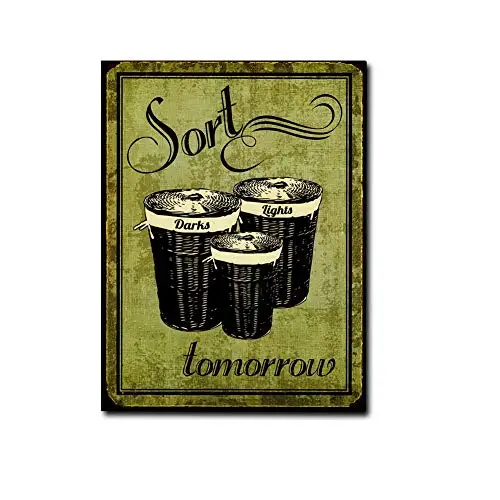 Sort Tomorrow Импринты плюс прокатиться в ретро жестяной знак-винтажный Вдохновленный металлический знак в комплекте с винтами для подвешивания для отображения в вашем - Цвет: Sort Tomorrow