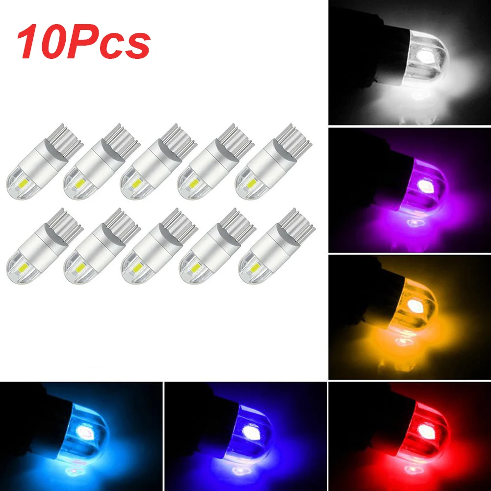 10 шт. T10 светодиодный светильник 3030 SMD высокой мощности, внутренний светильник, лампа для бокового маркера, светильник для чтения