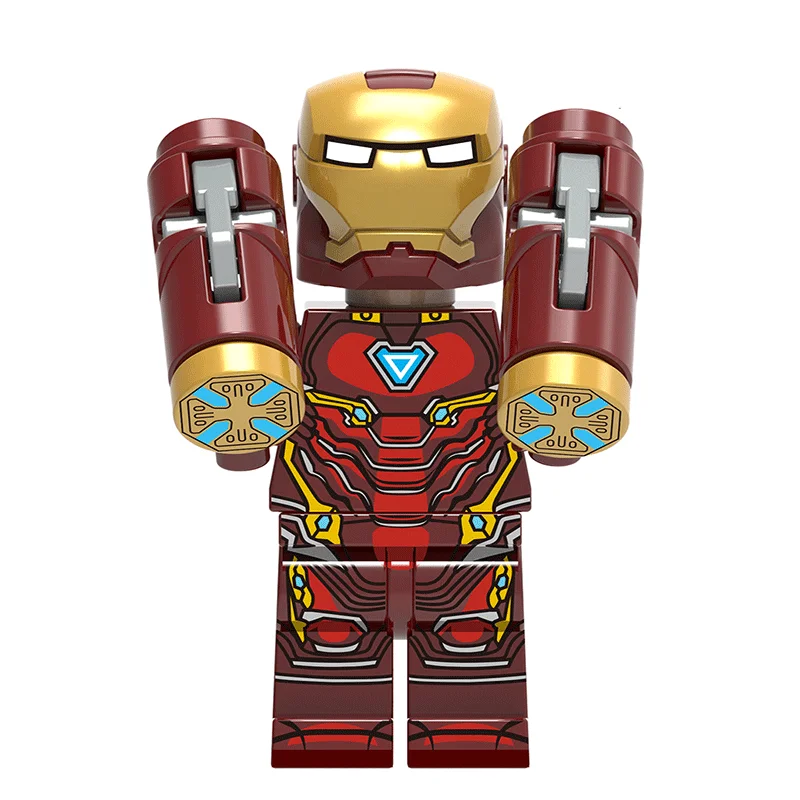 X0221-973 Super Heroes Single Sale Building Block Figures ZOMBIE SPIDERMAN RED SKULL GHOST RIDER WOLVERINE Bricks Toys for Children Compat - Color: X0221-973
