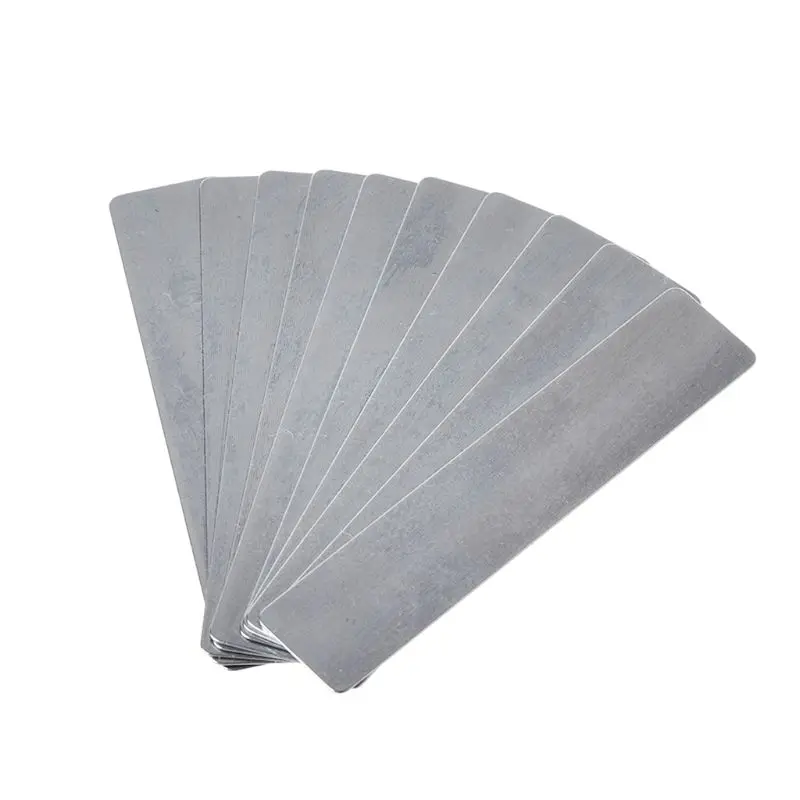 

10pcs for Piston Compressor Valve High Quality Valve Plate 11*57mm Shrapnel Gasket Air Compressor Spare Paper