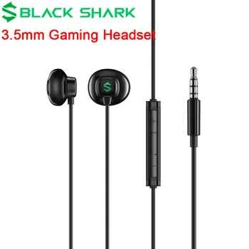 

Original Black Shark 3.5mm Gaming Earphone Half In-Ear Professional Game Headset For Andriod IOS smart phones Earbuds headsets