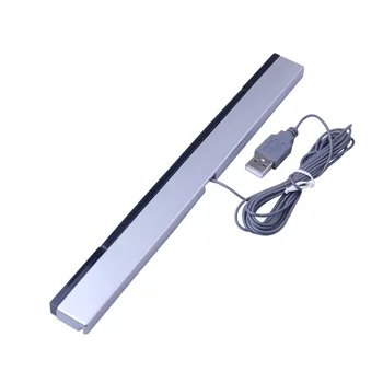 

Elistooop Wired Infrared IR Signal Ray Motion Sensor Bar Receiver Gamepads For Nintend Wii PC Simulator Sensor Move Player