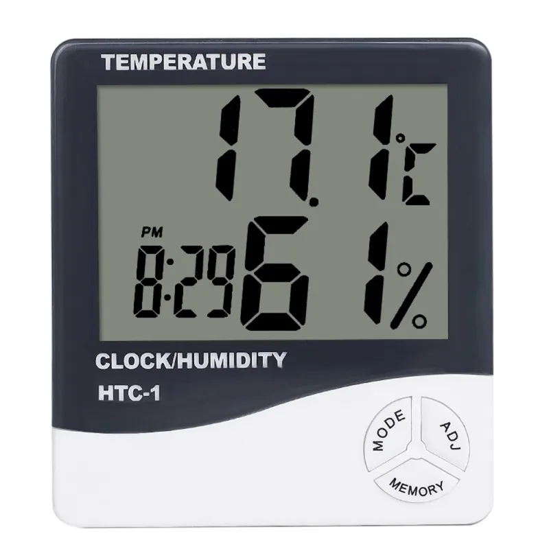 Indoor Digital LCD Display Electronic Temperature Hygrometer Digital Thermometer Hygrometer Good Quality Baby Room Humidity