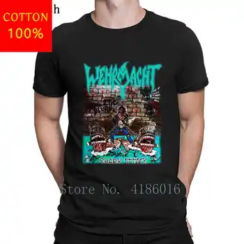 

Wehrmacht Shark Attack T Shirt Building Fitness Designs Formal S5Xl Male Summer Cotton Shirt