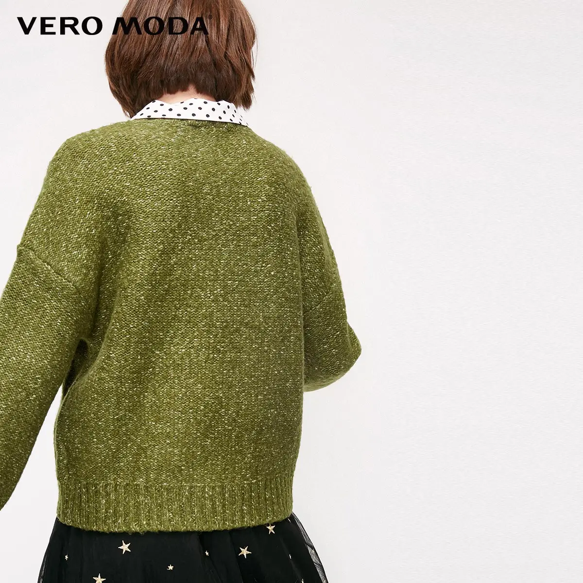Vero Moda женский свитер с открытыми плечами 3D Twist Coarser | 318413579