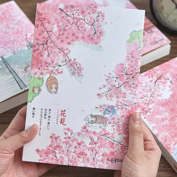 

Sketchbook Vintage Notebook Blank Thicken Sketch Book A5 Painting Graffiti Diary Planner Agenda Notepad