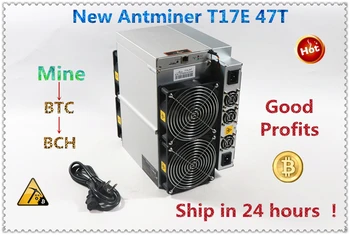 

Newest BTC BCH Miner AntMiner T17e 47 TH/S With PSU Better Than S17 Pro T17e S17e S15 S11 S9 T15 WhatsMiner M3X M21S M20S