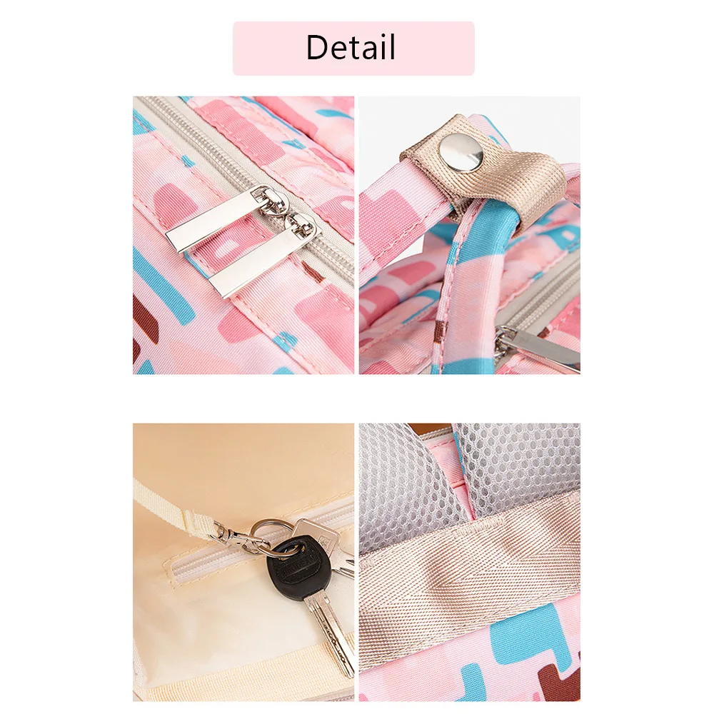 Mummy Maternity Diaper Bag Large Capacity Nappy Bag Waterproof Baby Stroller Bag Diaper Organizer Travel Backpack Nursing Bag