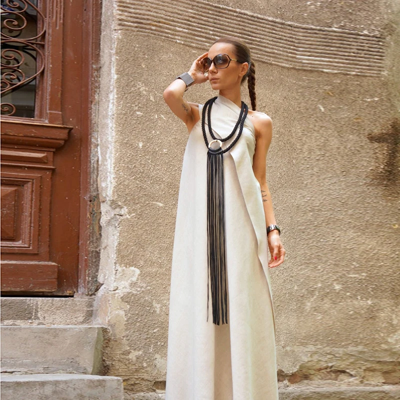 Najtaniej YD YDBZ długa skórzana naszyjnik dla kobiet Tassel naszyjniki główna ulica synteza skórzana biżuteria akcesoria do sukni Handmade Choker