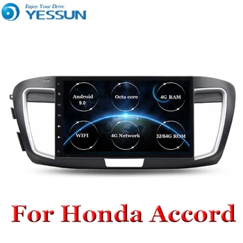 

Android 9 DSP 4G RAM GPS navigation For HONDA ACCORD 9 2013 2014 2015 2016 2017 head unit multimedia player tape recorder