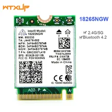 Adaptateur wi-fi AC 18265 Tri-bande, 2.4/5 ghz, 4.2 mb/s, sans fil, pour carte Intel 18265NGW, Bluetooth 867, pour ThinkPad T470/T570 T