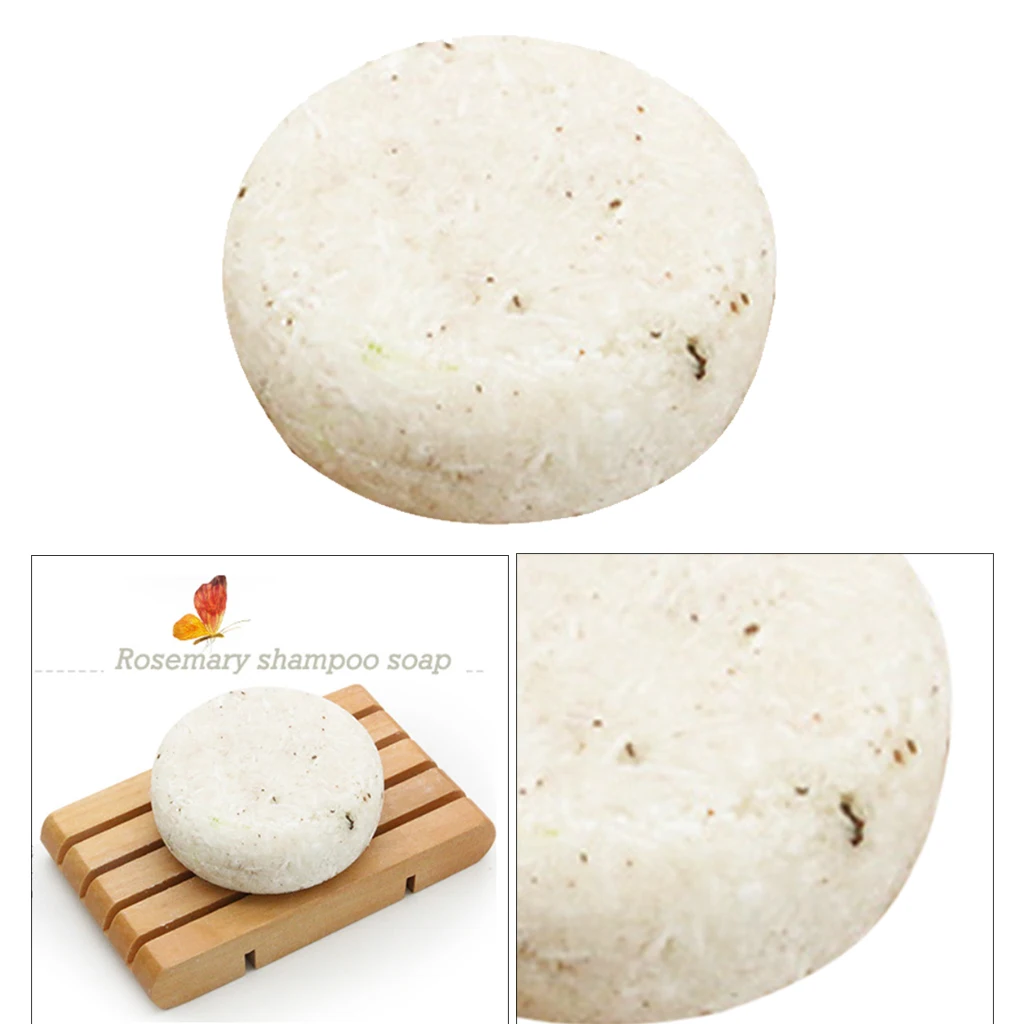 Handmade Hair Growth Darken Solid Shampoo Soap Bar Organic Moisturise & Repair